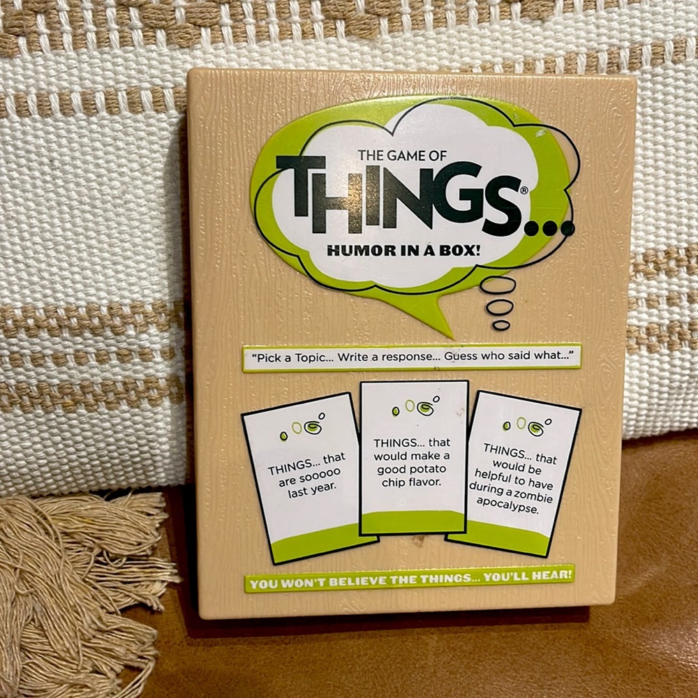 The Game of Things Humor in a box Group Fun